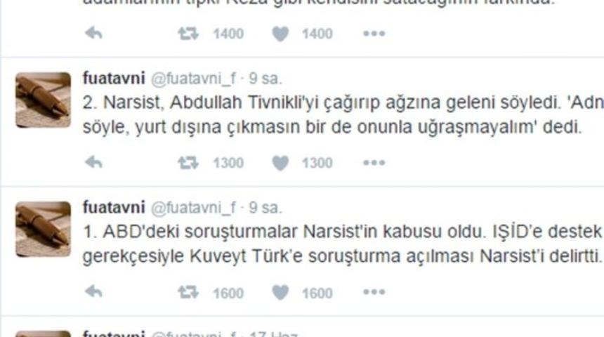Fuat Avni'den 'Kuveyt T&uuml;rk' iddiası: Erdoğan'ı delirtti