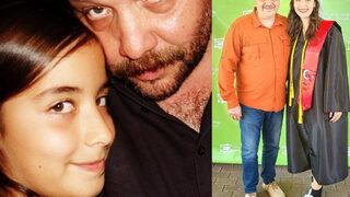 Ahmet Mümtaz Taylan'ın gururlu günü! Kızı Amerika'da üniversiteden mezun oldu