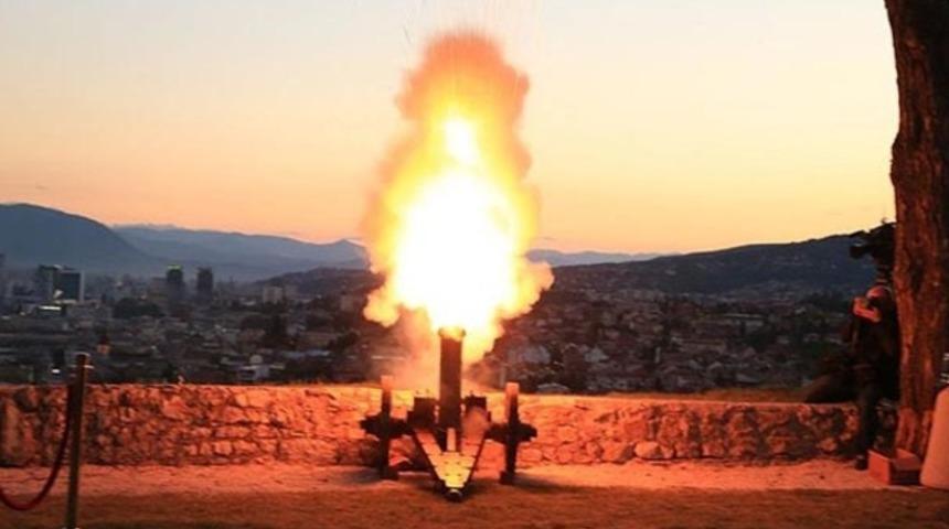 Denizli'de iftar topu vaktinden &ouml;nce patladı