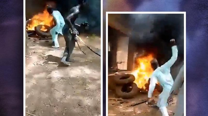 Dünyayı ayağa kaldıran görüntüler! Genç kadını taşlayarak öldürdüler