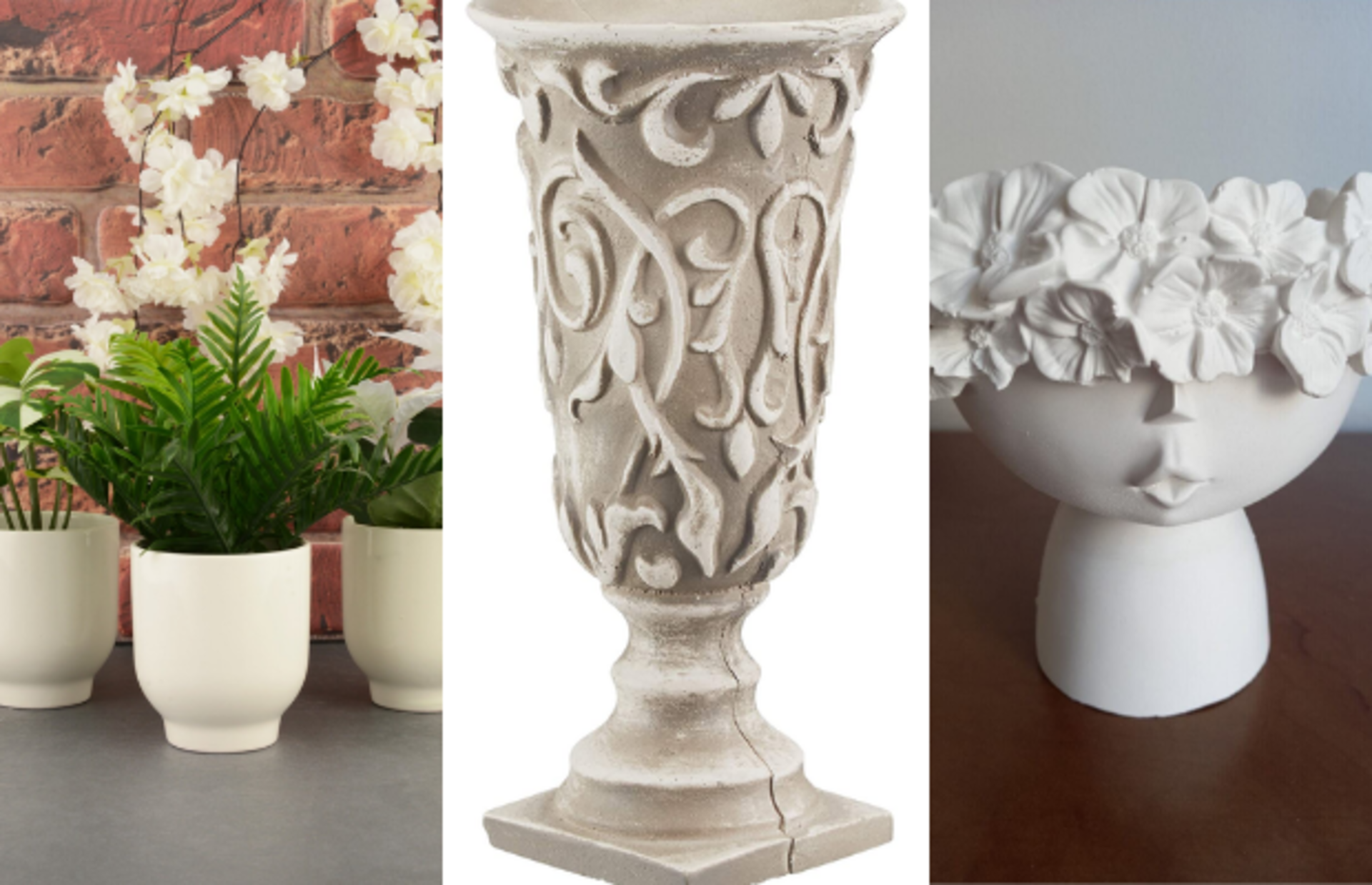 Evinizdeki bitkilere farklı bir hava katmak için dekoratif saksı çeşitleri