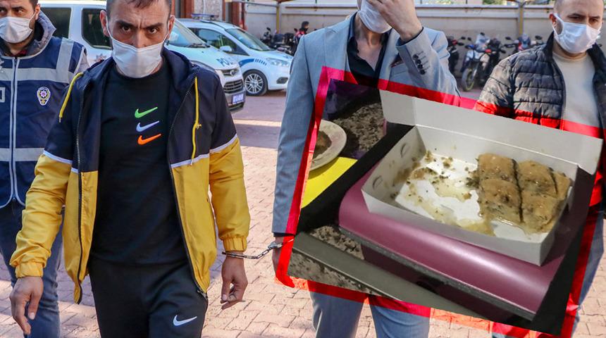 Zehirli baklava gönderip kayınpederini hastanelik etti! İfadesi pes dedirtti