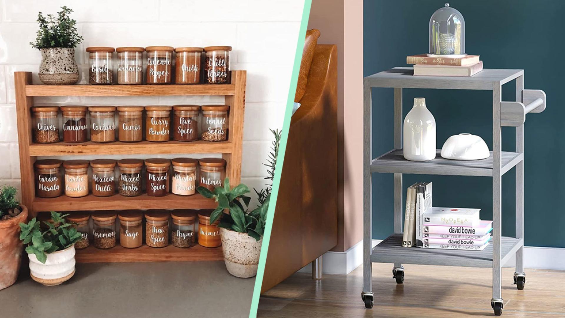 Hem dekoratif hem yer tasarrufunda yardımcı olacak mutfak ürünü önerileri