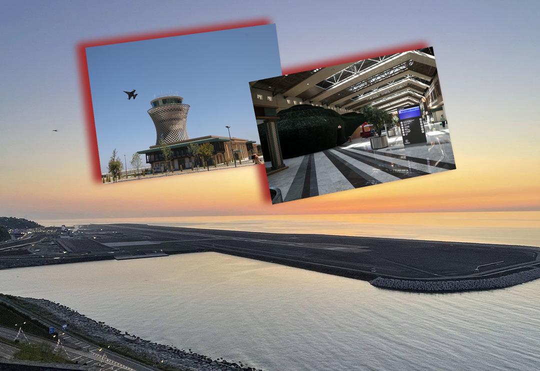 Rize-Artvin Havalimanı a&ccedil;ılıyor! İlk iniş Erdoğan ve Aliyev'den