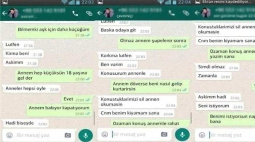 10 yaşındaki &ccedil;ocuğa iğren&ccedil; mesajlar atan İbrahim Poyraz tutuklandı