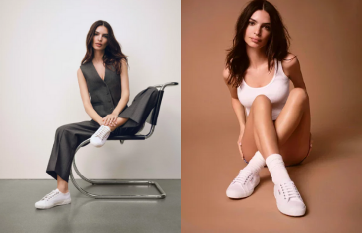 Emily Ratajkowski'nin tarzını ve stilini benimsemek isteyenler için favori spor ayakkabılarına uygun fiyatlı alternatifler