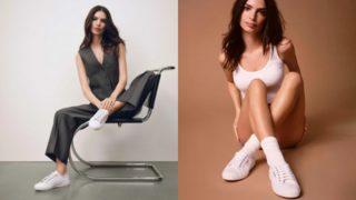 Emily Ratajkowski'nin tarzını ve stilini benimsemek isteyenler için favori spor ayakkabılarına uygun fiyatlı alternatifler