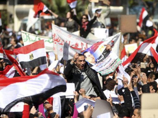 Mısır da Mübarek çatışması 3