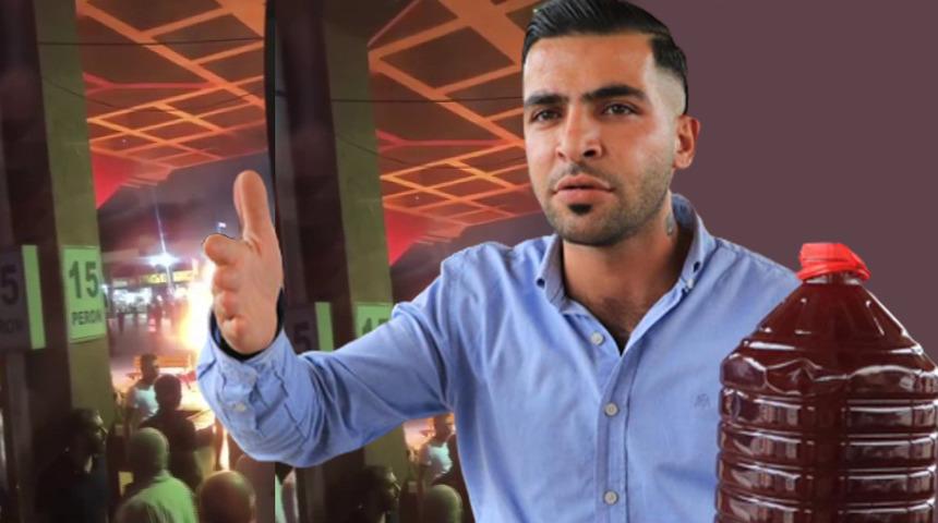 Yangına şalgamla müdahale! Motosikleti 150 litre şalgam suyu dökerek söndürdüler