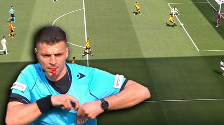 Son dakika: Göztepe-Beşiktaş maçında kendi kalesine şut çekti ve topu ağlara gönderdi!