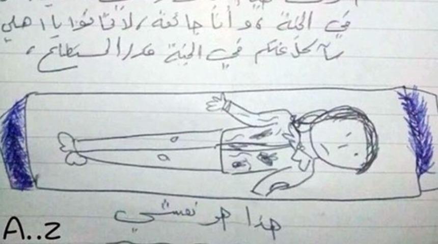 Suriyeli kızın vasiyeti yürekleri dağladı