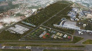 Türkiye'nin en büyüğü olacak! Geri sayım başladı: İş makineleri alana getirildi