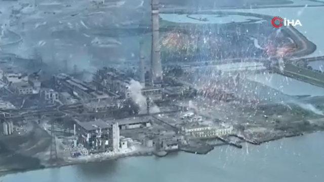 Azovstal'da fosfor bombalı saldırı iddiası: Yanmayı durdurmak neredeyse imkansız