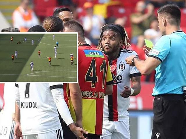 Son dakika: Rosier'in kırmızı kartı sonrası Beşiktaşlı taraftarlardan isyan!