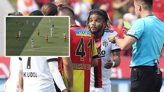 Son dakika: Rosier'in kırmızı kartı sonrası Beşiktaşlı taraftarlardan isyan!