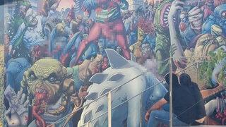 Müze Gazhane'deki duvar resmi olay oldu! İBB, gelen tepkiler sonrası resmi kaldırırken, küfürlü paylaşım dikkat çekti