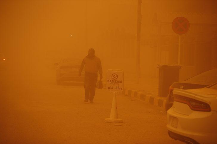 Göz gözü görmedi! Irak’taki kum fırtınasından inanılmaz görüntüler G5