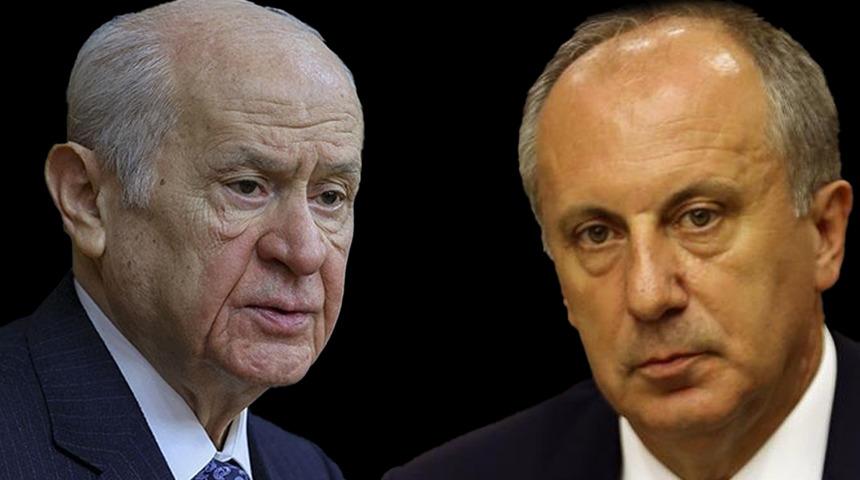 Bah&ccedil;eli'nin aradığını s&ouml;ylemişti! Muharrem İnce o iddiaya ateş p&uuml;sk&uuml;rd&uuml;