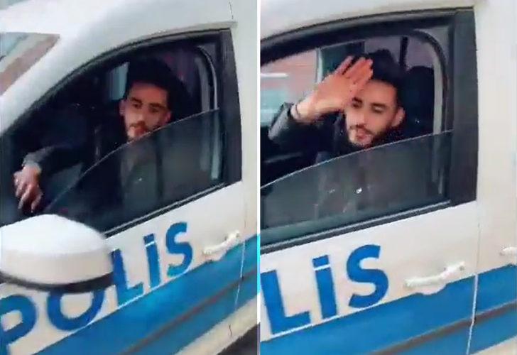Son dakika: Suriyeli sığınmacı TikTok'ta paylaştı, tepkiler peş peşe geldi! Polis aracını kullanıp böyle selam verdi
