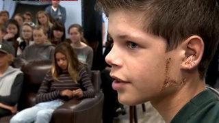 Şakası gerçek oldu! Oğlunu o halde görünce şoke oldu