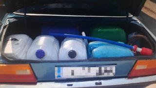 Bu kadarı da Pes dedirtti! Park halindeki araçlardan yüzlerce litre mazot çaldı