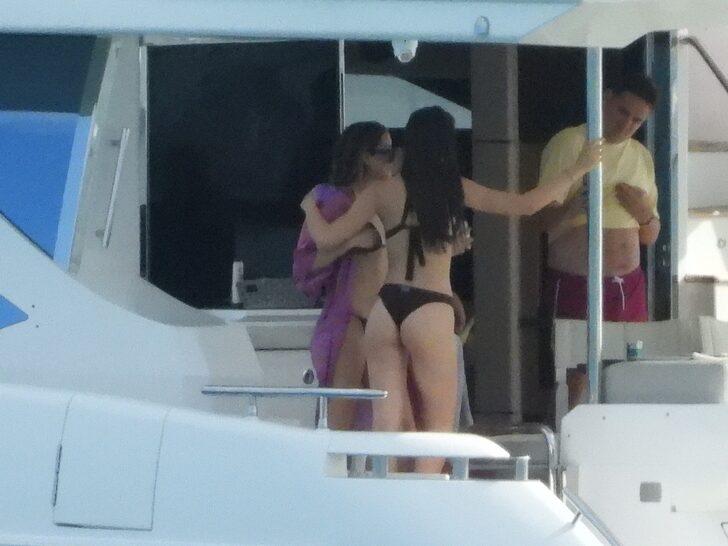 Marc Anthony ve 30 yaş küçük nişanlısı Nadia Ferreira yatta aşka geldi G4