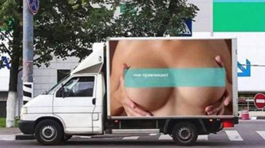 Trafiği karıştıran kampanya