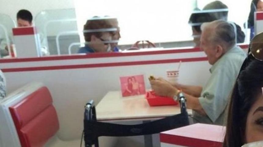 Bu fotoğrafın ardında &ccedil;ok b&uuml;y&uuml;k bir aşk hikayesi var