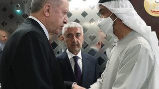 Cumhurbaşkanı Erdoğan'den Birleşik Arap Emirlikleri'ne taziye ziyareti