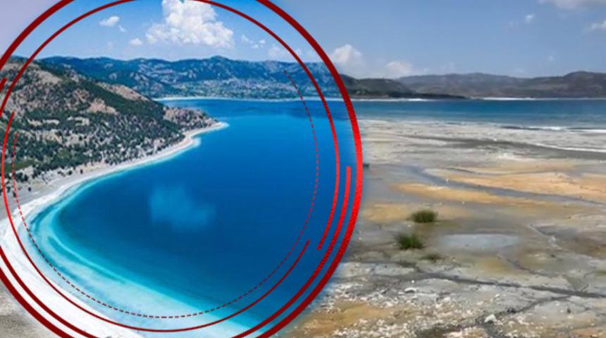 Salda Gölü'nün son hali olay olmuştu! "Bataklığa dönüştü" iddialarına yanıt geldi