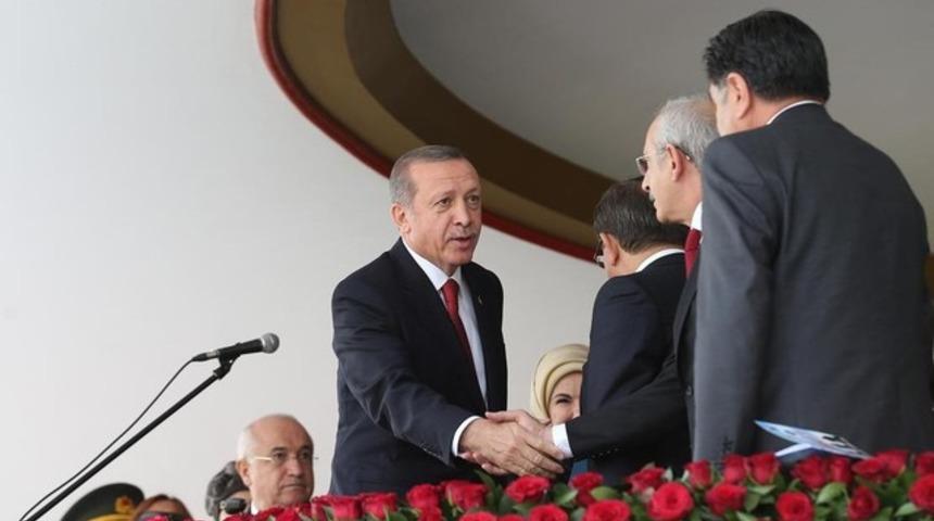 29 Ekim törenlerinde dikkat çeken kare