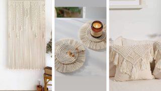 Yazın salaşlığını evinizin dekorunda hissettirmek için en güzel makrome süs önerileri