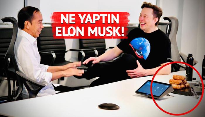 Ne yaptın Elon Musk! Fotoğraftaki detay sosyal medyayı ayağa kaldırdı
