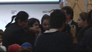 Cumhurbaşkanı'nın katıldığı toplantıda soru gerginliği