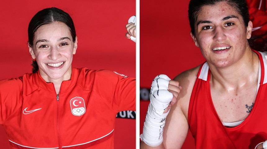 Son dakika: Milli boksörler Buse Naz Çakıroğlu ve Busenaz Sürmeneli, Dünya Kadınlar Boks Şampiyonası'nda finale yükseldi