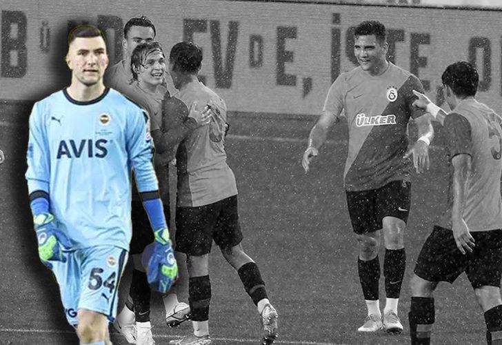 Fenerbahçe-Galatasaray maçındaki gol sosyal medyada gündem olmuş durumda!