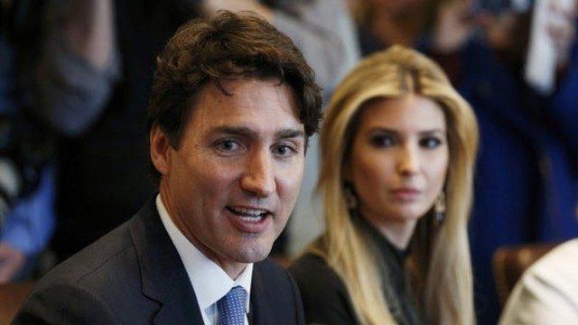 Ivanka Trump, Kanada Başbakanı Trudeau'dan gözlerini alamadı