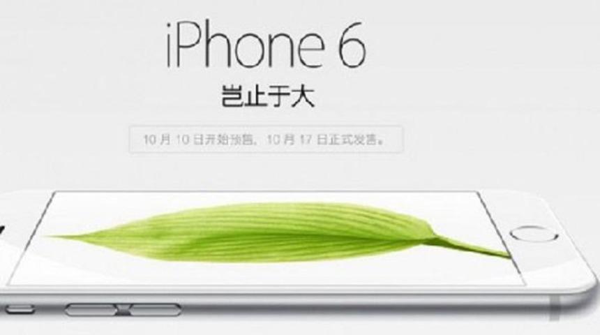 iPhone 6 Çin’de çok rağbet görüyor