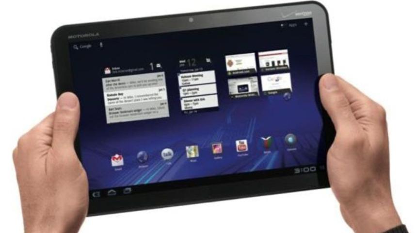 Motorola tablet alanına geri d&ouml;n&uuml;yor