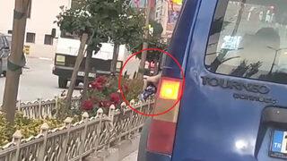Öndeki aracı çöp atarken görüntüleyip sosyal medyada paylaştı! İşte tepki çeken olayın cezası