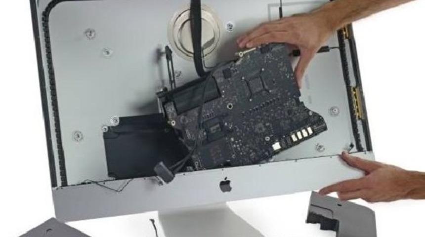 Retina iMac’i parçaladılar
