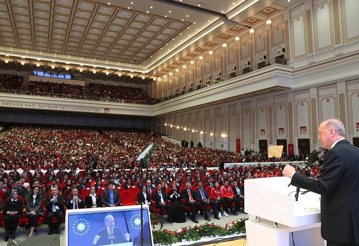 Son dakika! Cumhurbaşkanı Erdoğan: Gençlere bırakılacak en büyük miras 2053 vizyonudur