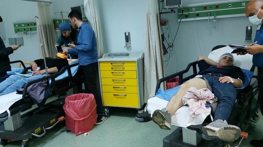 Samsun'da akılalmaz olay! 'Neden baktın' kavgasında iki kişi hastanelik oldu