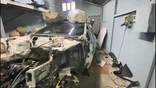 Oto tamirhanede akılalmaz tezgah! Çalıntı otomobillerin şasi numaralarını değiştirip satmışlar