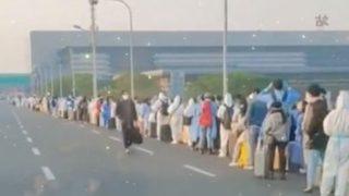 Binlerce kişi Şangay’dan göç etti! Görüntüler sosyal medyada gündem yarattı