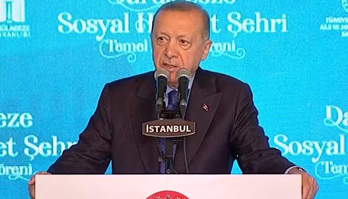 Cumhurbaşkanı Erdoğan'dan, İmamoğlu'na eleştiri: Bu tür şeyleri yapın biz de sizi alkışlayalım