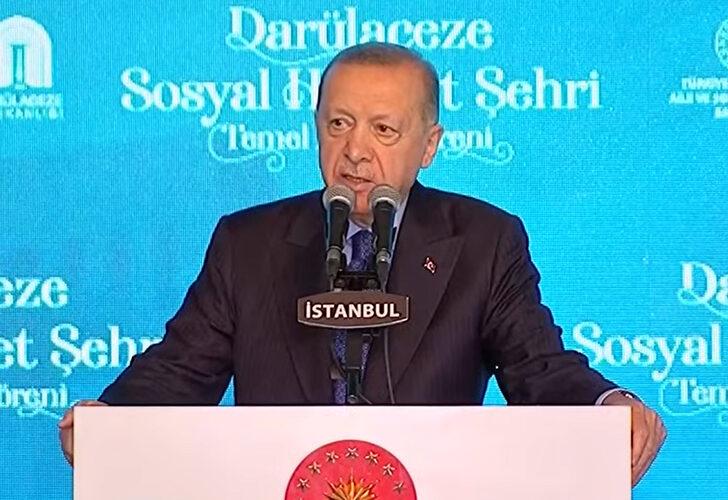 Cumhurbaşkanı Erdoğan'dan, İmamoğlu'na eleştiri: Bu tür şeyleri yapın biz de sizi alkışlayalım