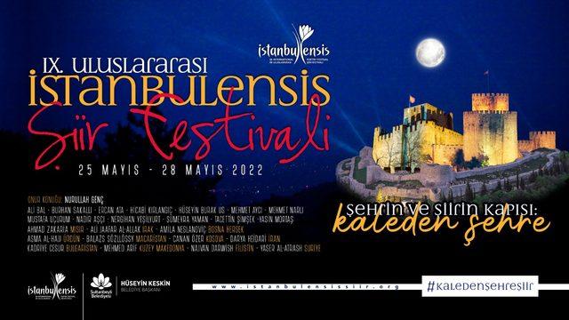 Sultanbeyli’de 9’uncu Uluslararası İstanbulensis Şiir Festivali başlıyor