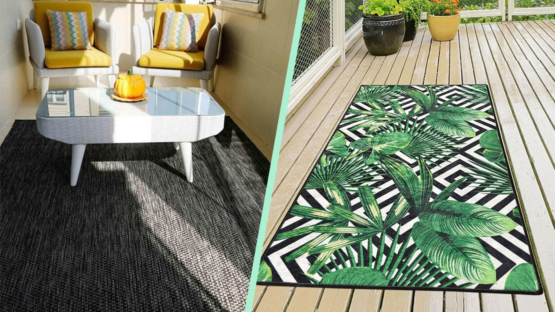 Teras ve balkonlarınızda kullanabileceğiniz dayanıklı ve şık halı önerileri