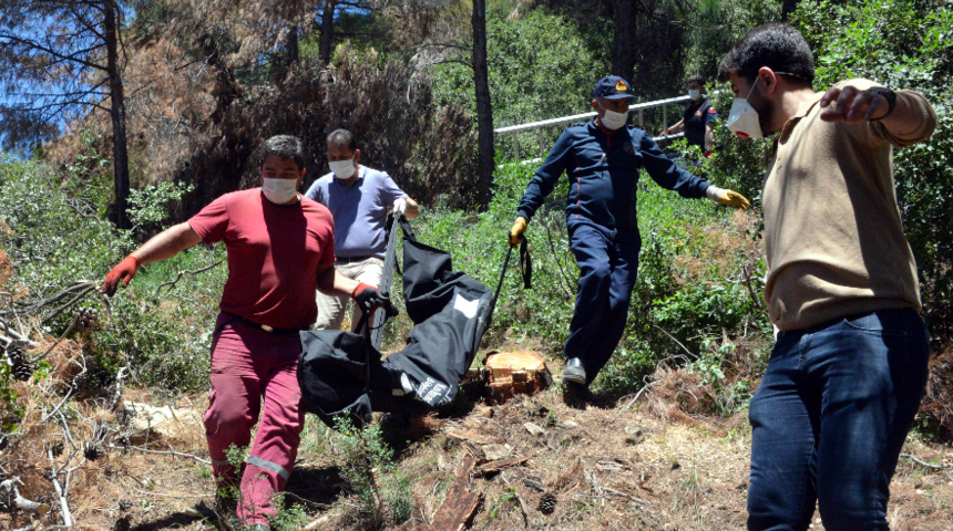 Kahramanmaraş'ta kahreden görüntü! 1 aydır aranıyordu, ağaca asılı halde bulundu